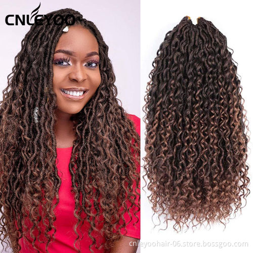 Adult health safety personal soft low temperature fiber red 18 inch crochet hair